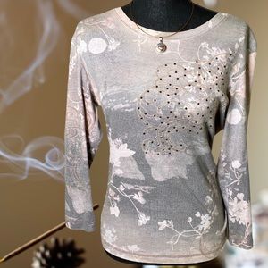 One World crystals yoga style top